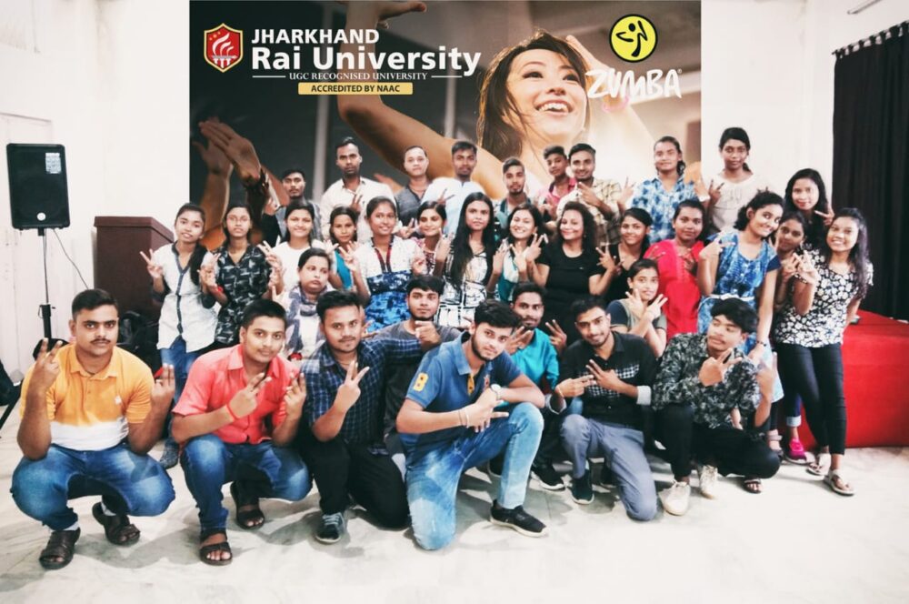 HEALTHY CAMPUS JRU CAMPUS RANCHI UNIVERSITY ZUMBA - Jharkhand Rai ...