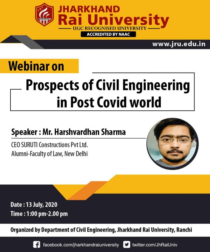 Prospects of Civil Engineering in Post Covid world