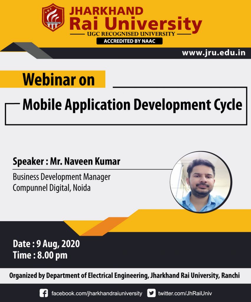 Webinar on: Mobile Application Development Cycle