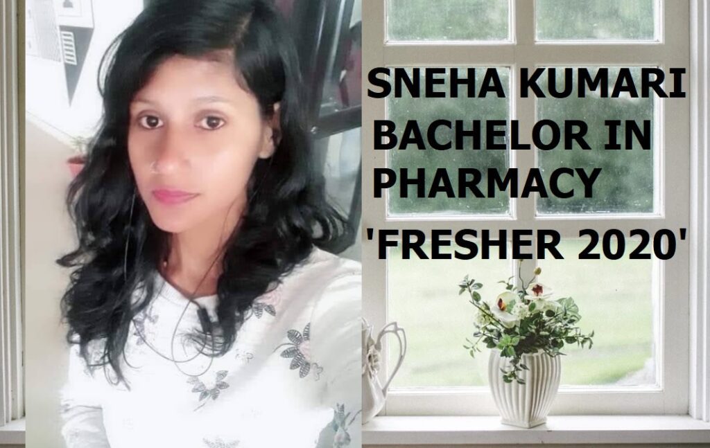 SNEHA KUMARI, B. PHARMA, ATTENDS ROOTS 2020