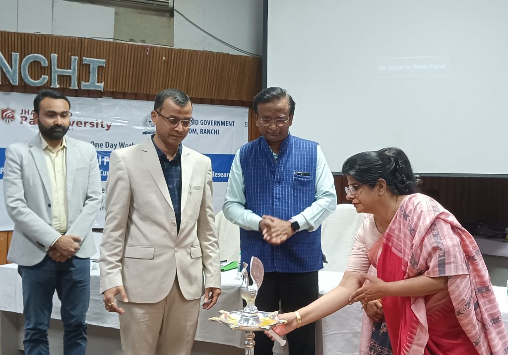 एमएसएमइ टूल रूम और झारखंड राय विश्वविद्यालय ने संयुक्त रूप से किया आई पी आर पर  कार्यशाला का आयोजन