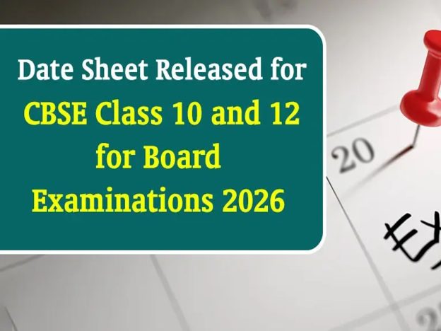 CBSE 2026 Board Exam final date sheet