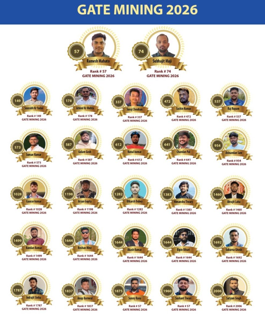 GATE 2026 झारखंड राय यूनिवर्सिटी के छात्रों ने लहराया परचम